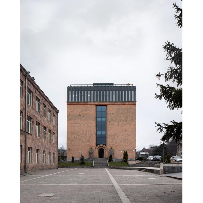Front façade after completion