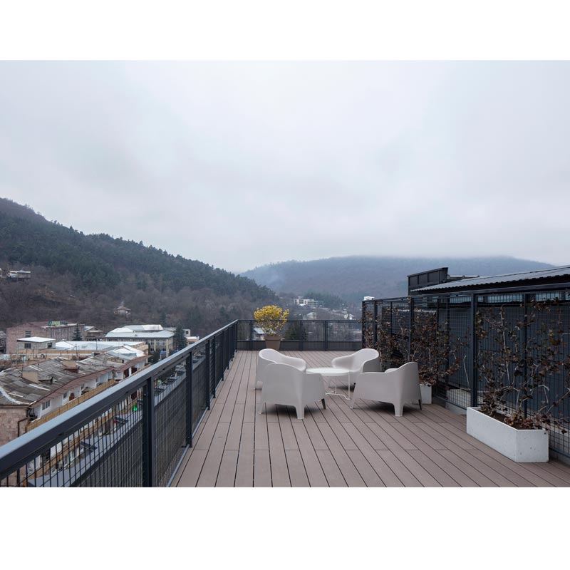 Roof terrace overlooking Dilijan